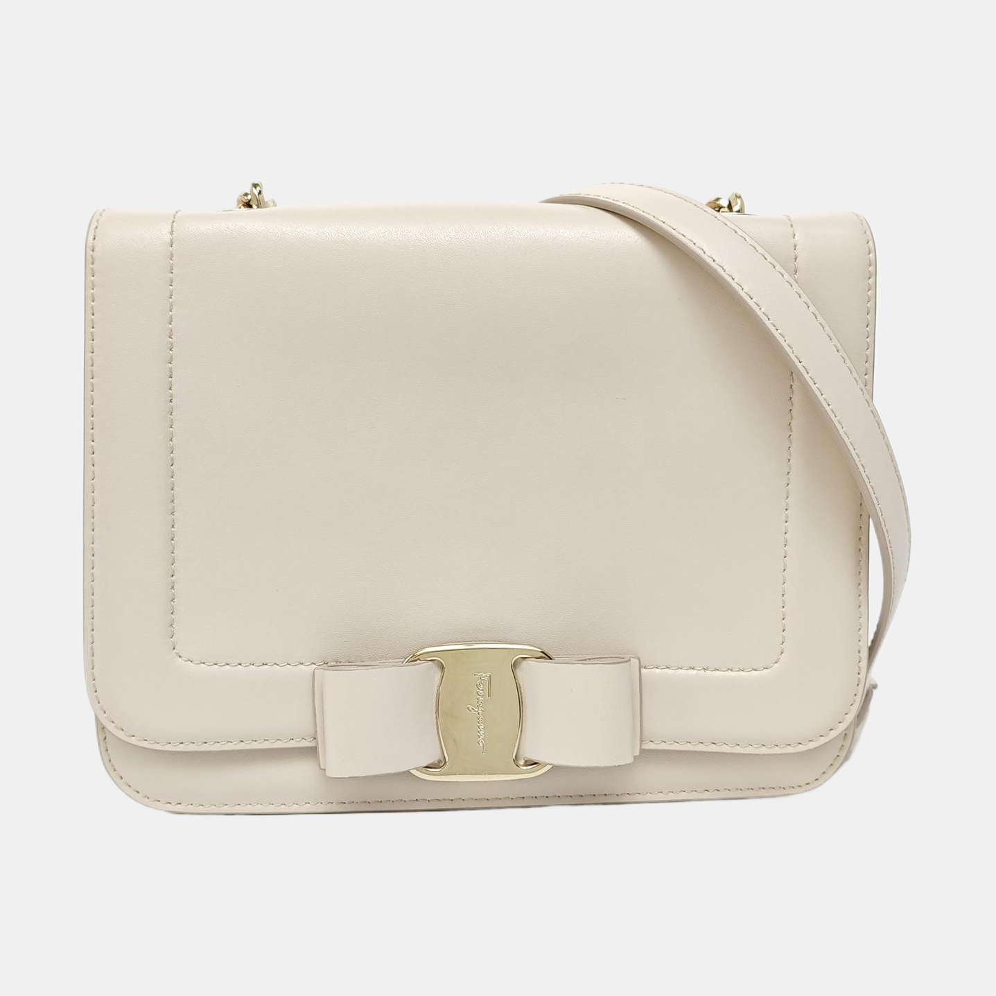 Ginny Calfskin White