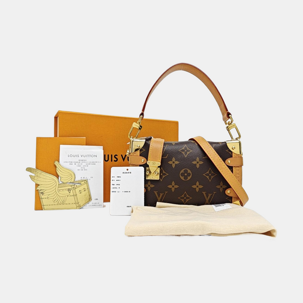 SIDE TRUNK PM Monogram Coated Canvas Brown