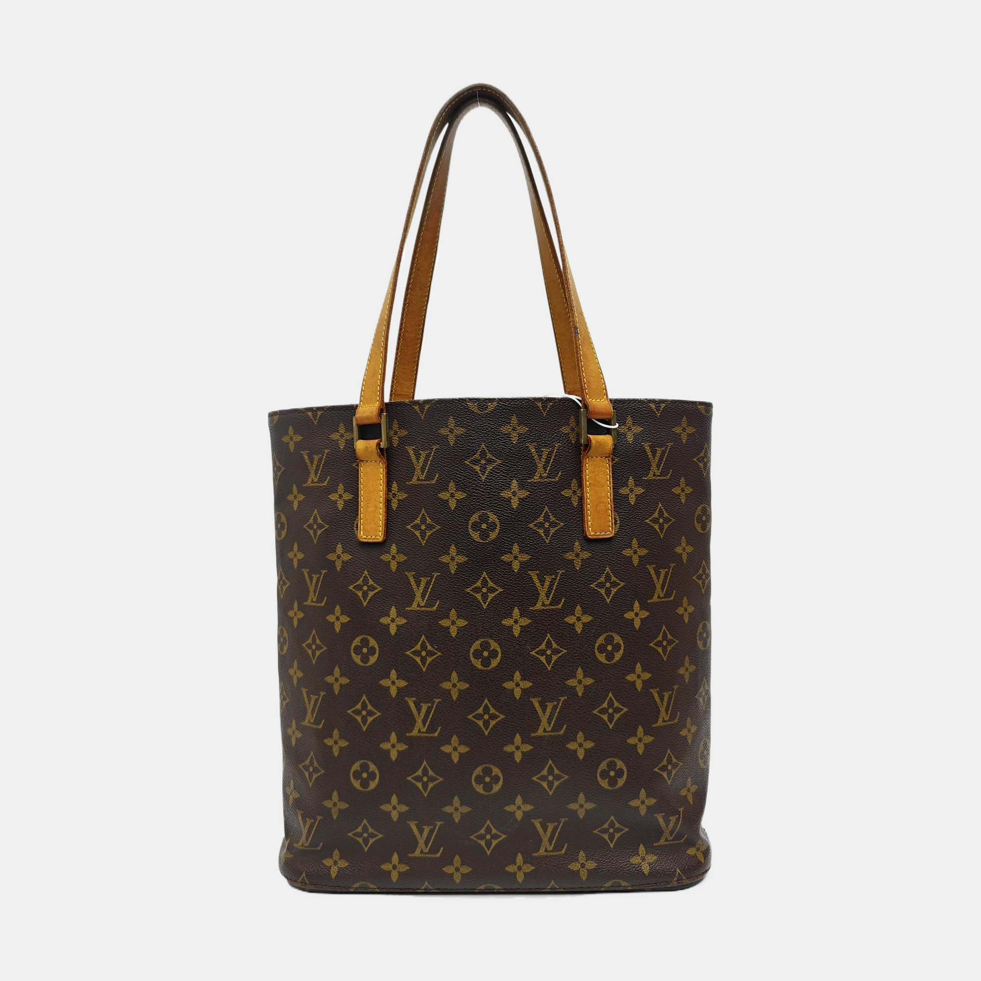 VINTAGE VAVIN GM Monogram Coated Canvas Brown