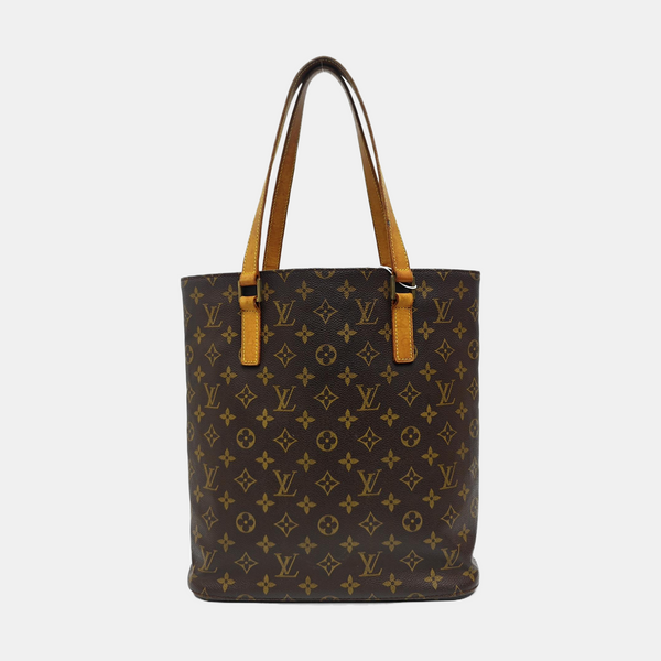 VINTAGE VAVIN GM Monogram Coated Canvas Brown