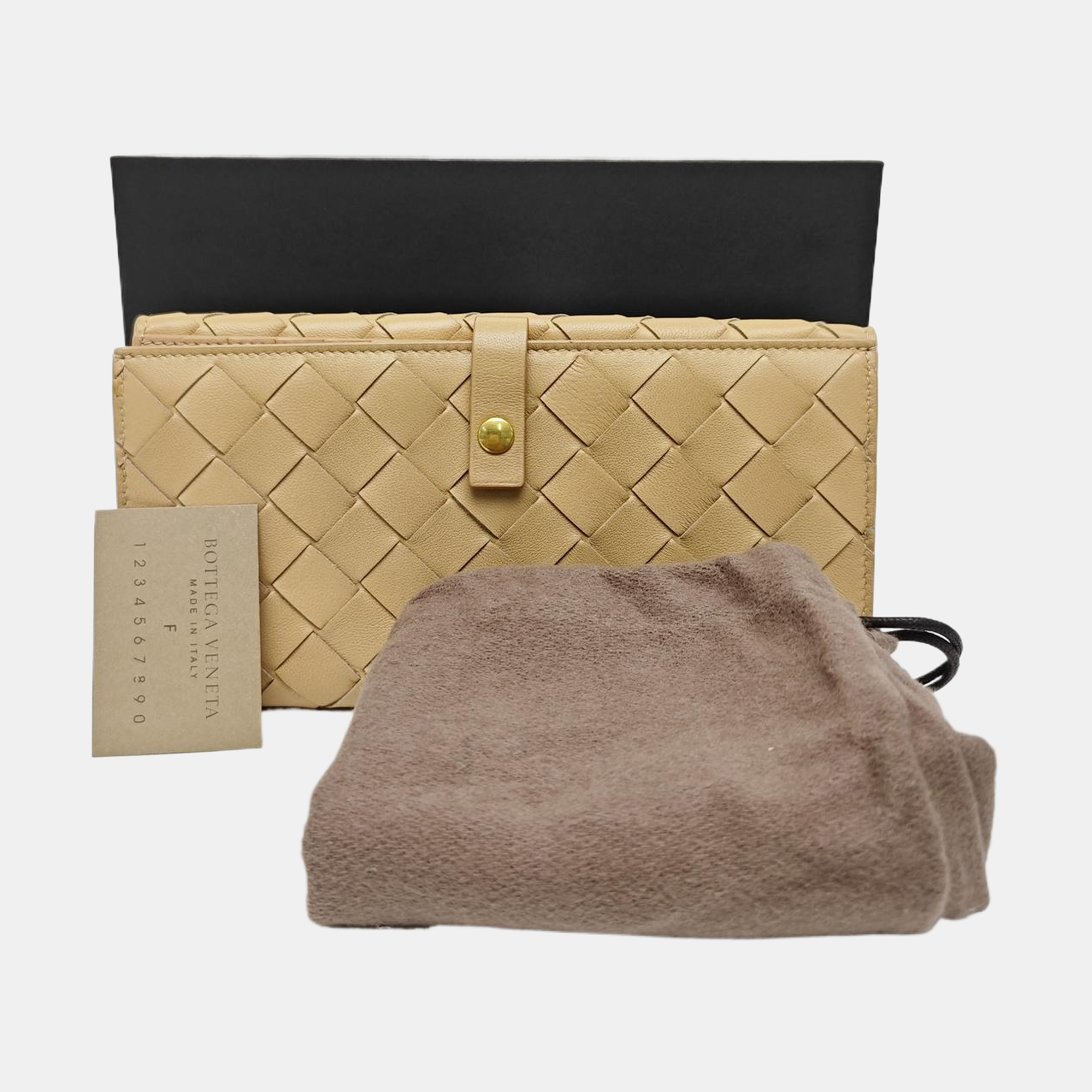 Lambskin Wallet Brown