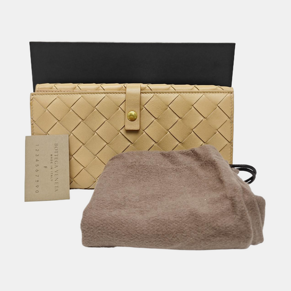 Lambskin Wallet Brown