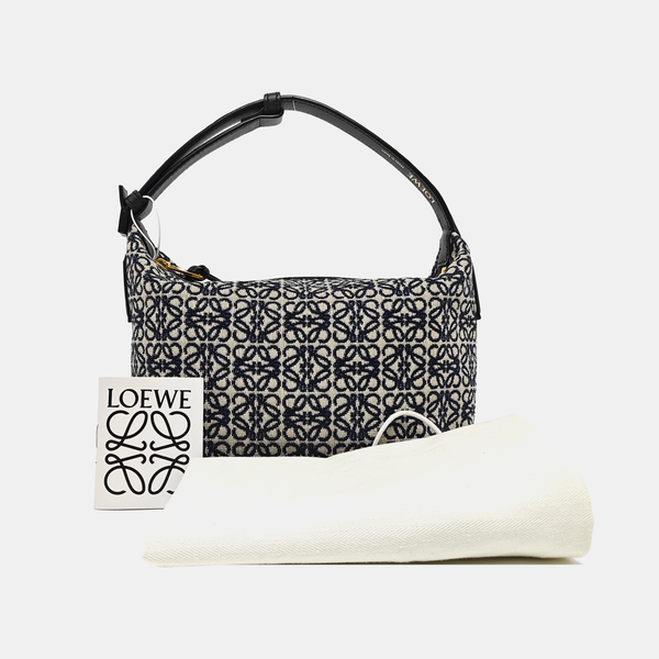 Monogram Canvas Top Handle Bag Blue