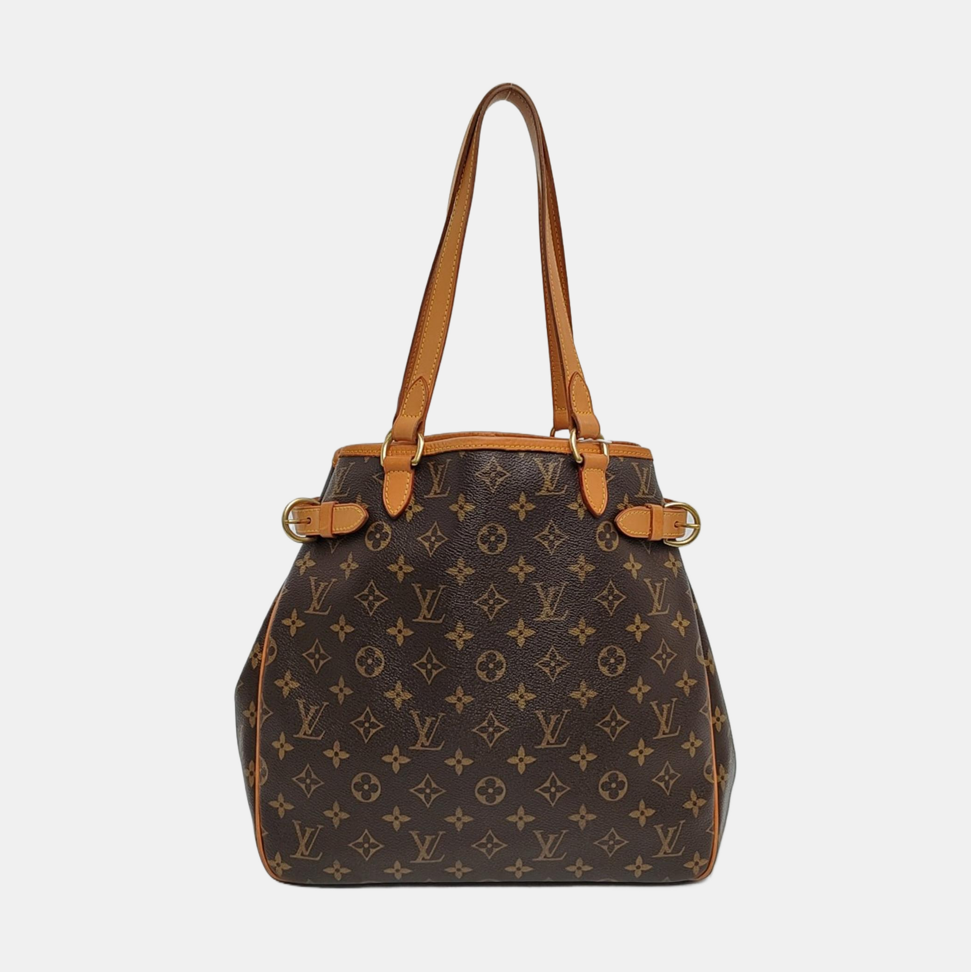 BATIGNOLLES MM Monogram Coated Canvas Brown