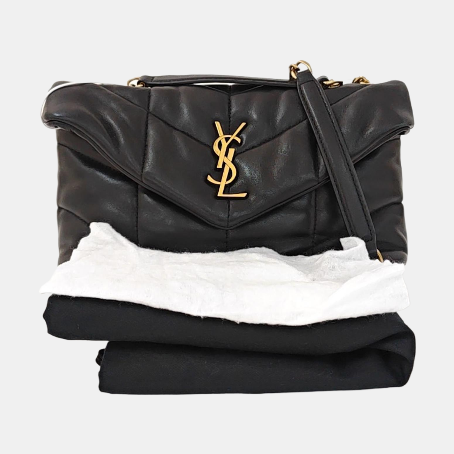 PUFFER Quilted Lambskin Black