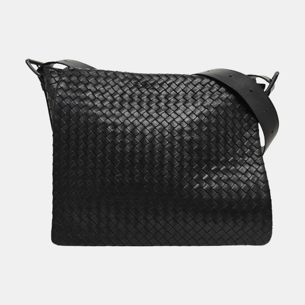 Lambskin Shoulder Bag Black