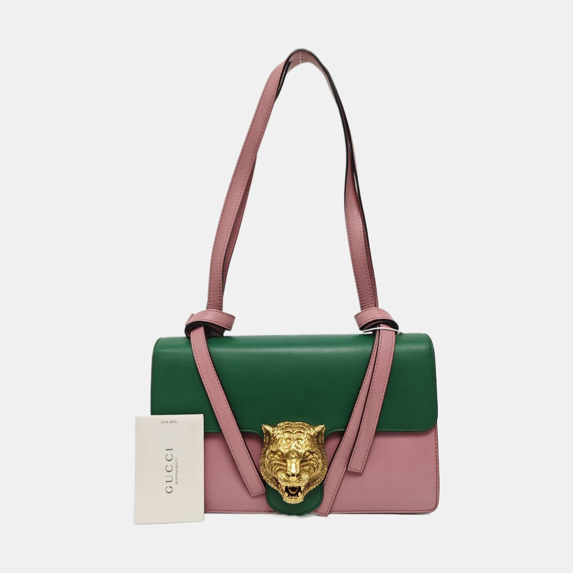 Calfskin Shoulder Bag Pink