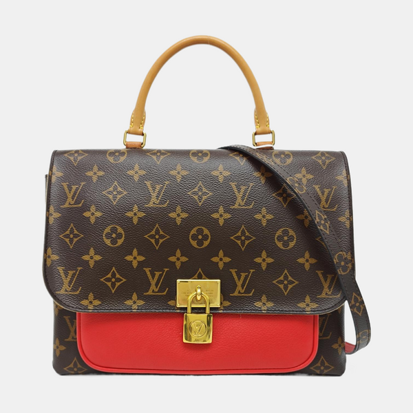 MARIGNAN Monogram Coated Canvas Brown