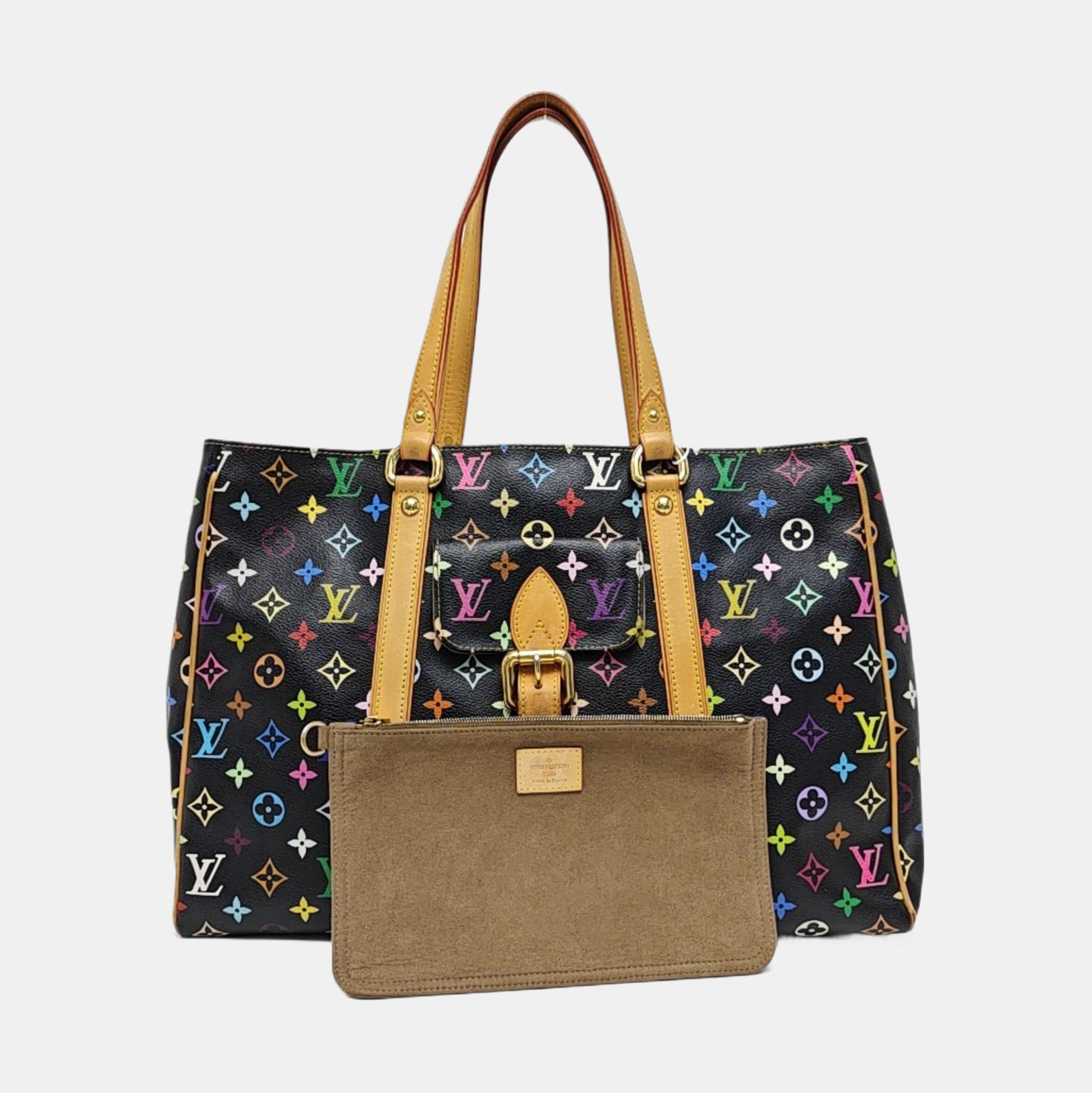 LV × TM AURELIA Monogram Coated Canvas Black