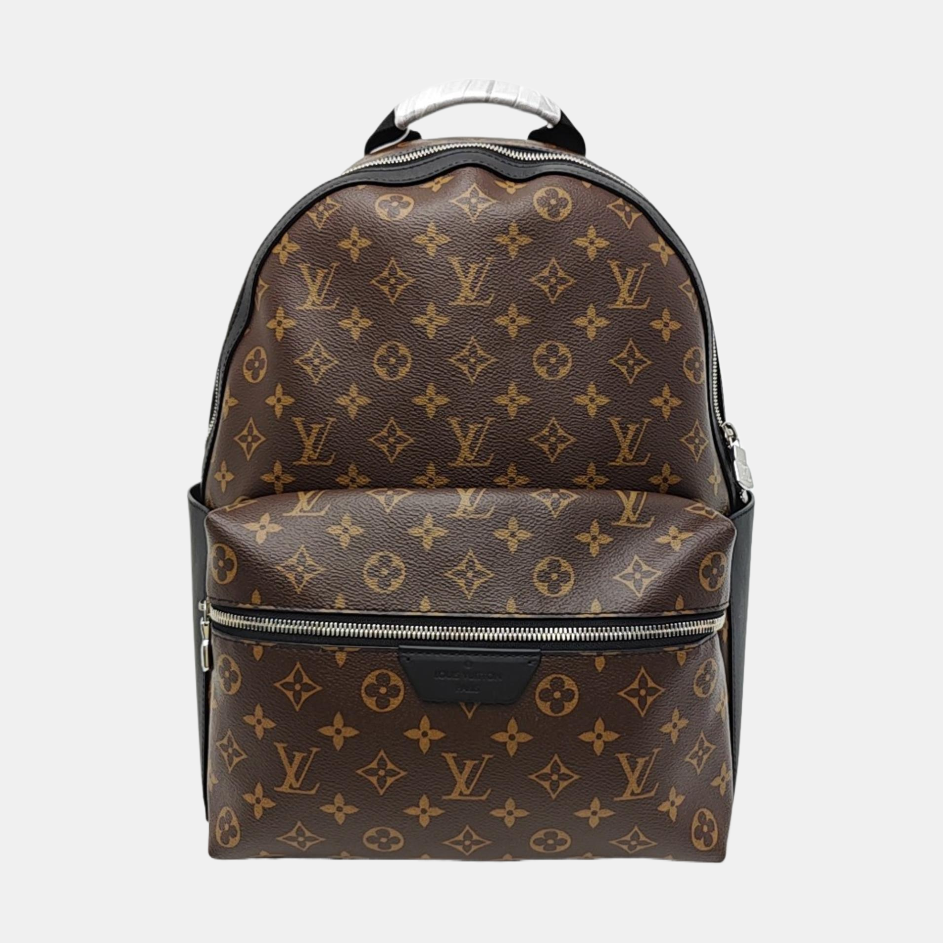 JOSH PM Monogram Coated Canvas Brown