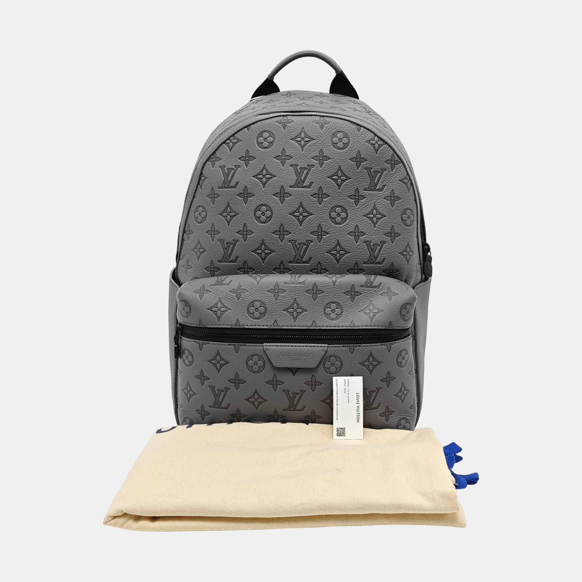 DISCOVERY Monogram Calfskin Gray