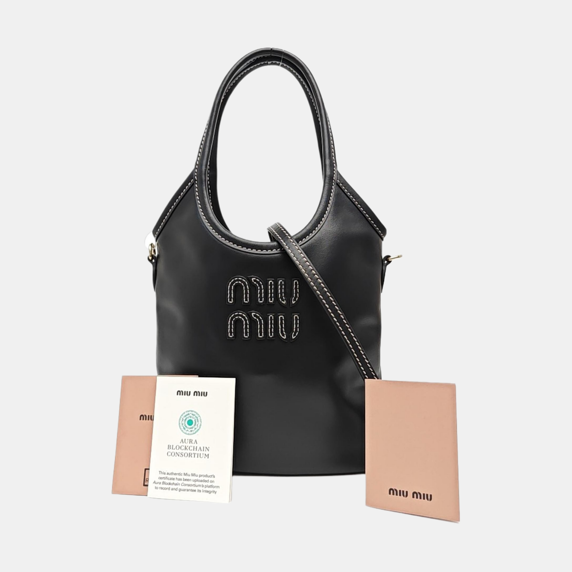 IVY Mini Calfskin Black