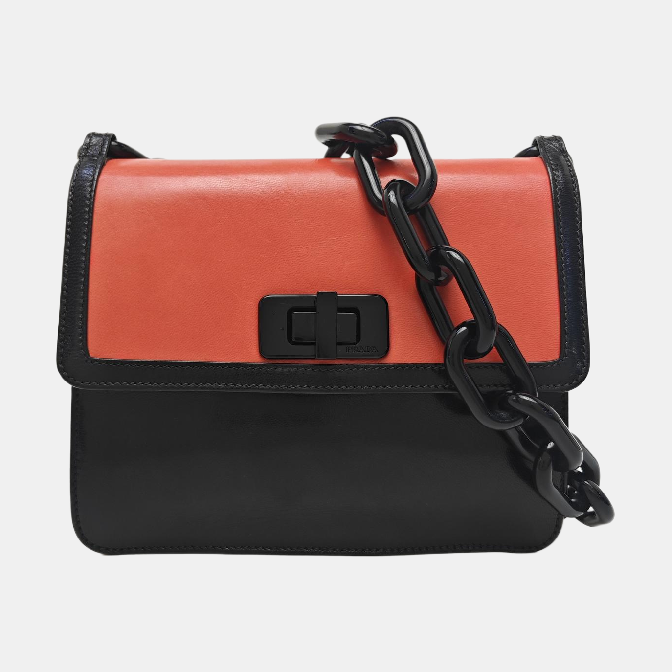 Calfskin Shoulder Bag Black