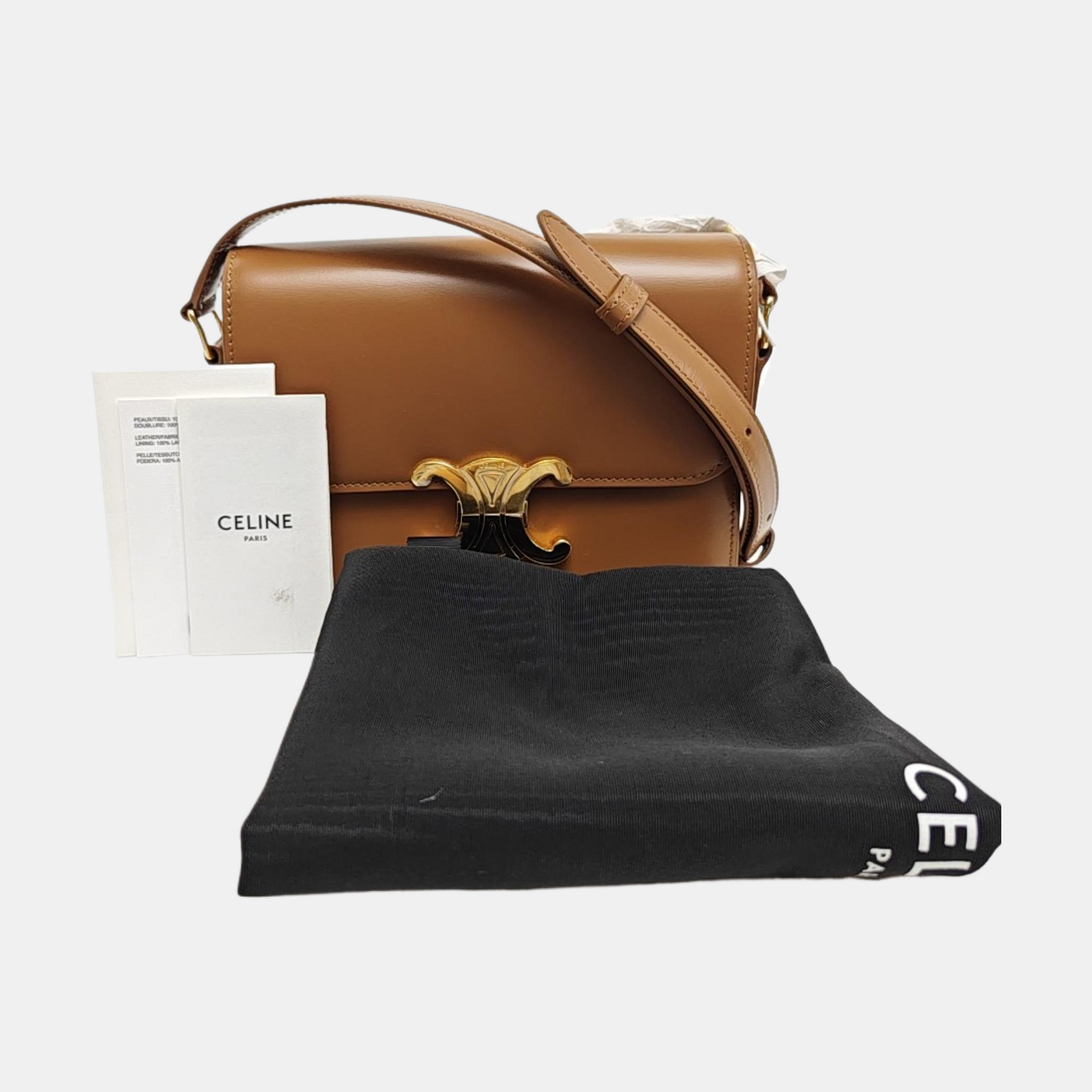 TRIOMPHE Teen Calfskin Brown