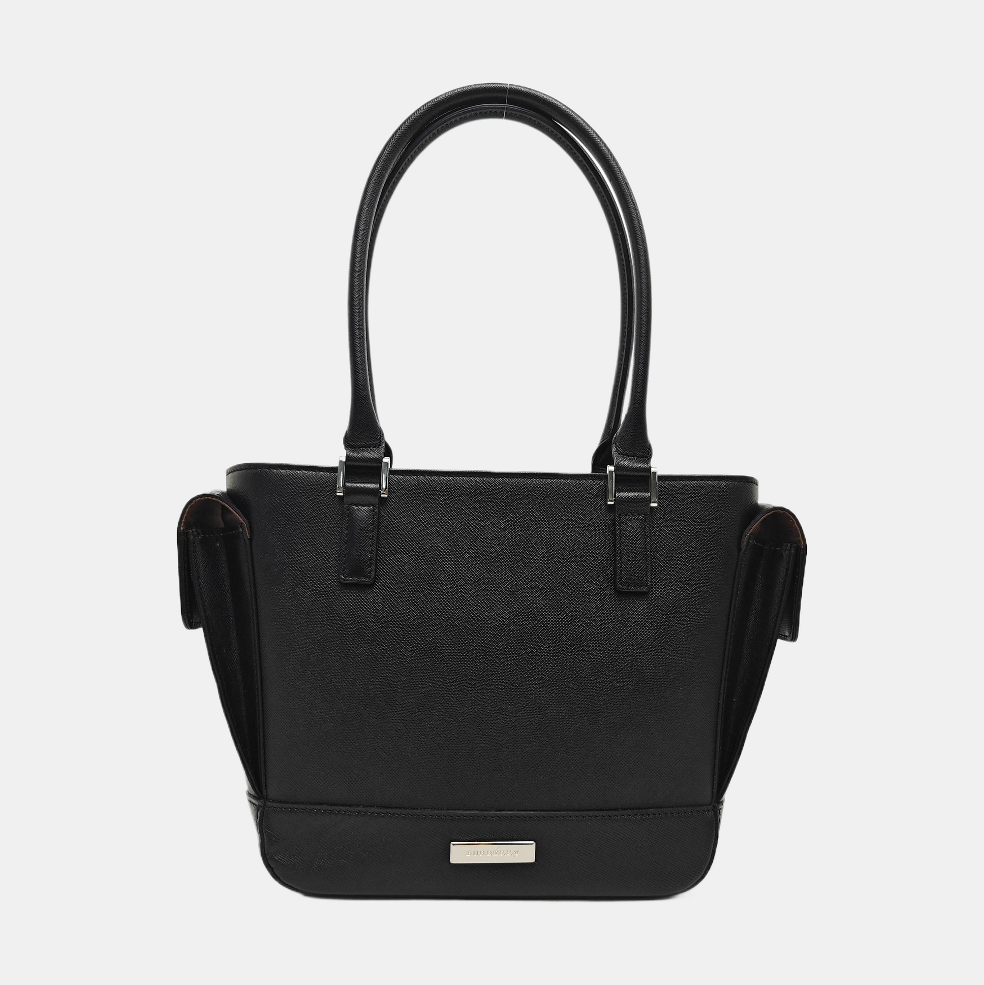 Calfskin Tote Bag Black