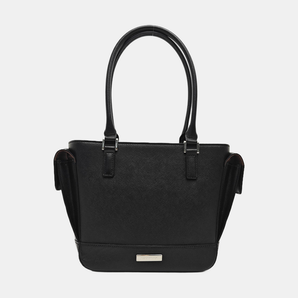 Calfskin Tote Bag Black