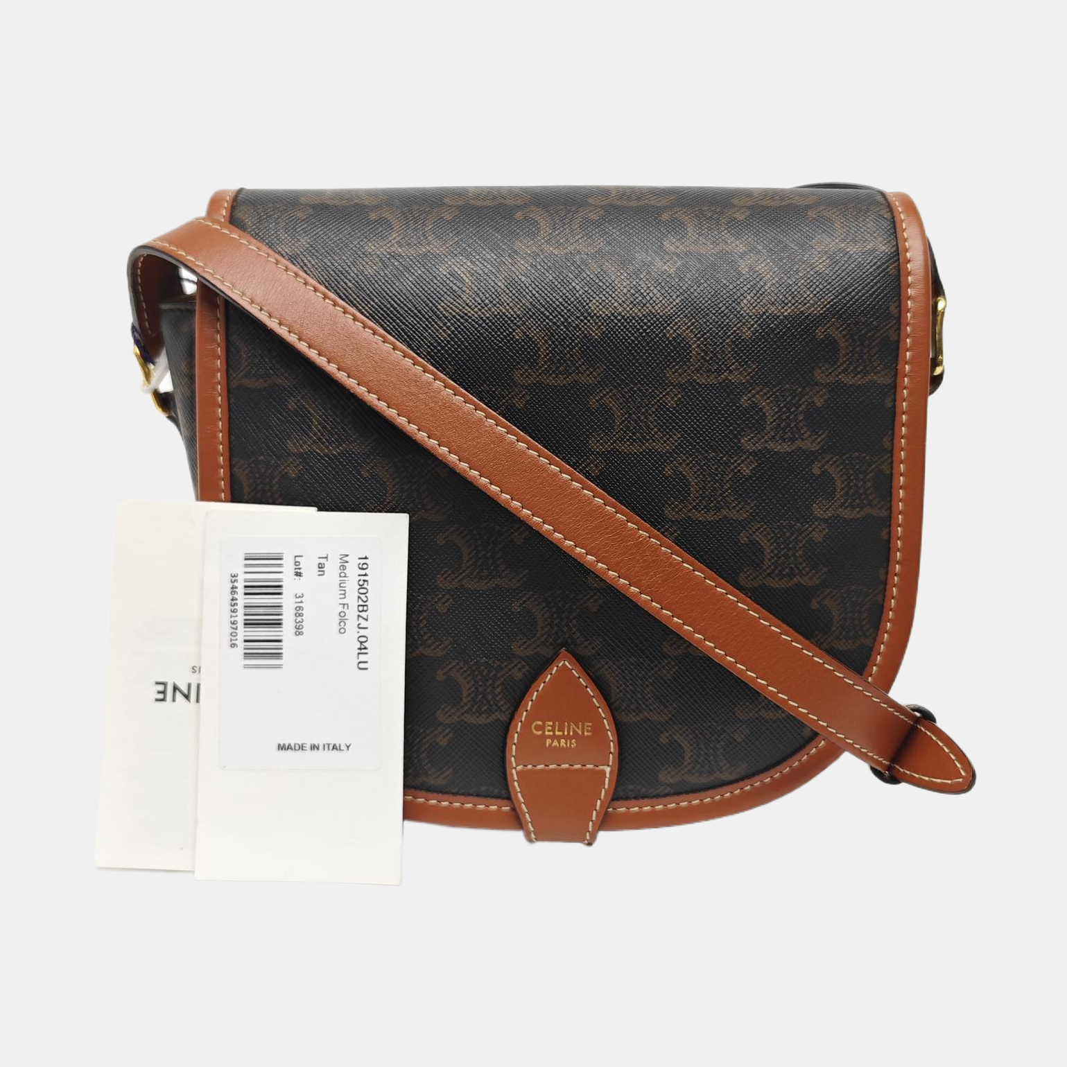 FOLCO Medium Coated Canvas Brown