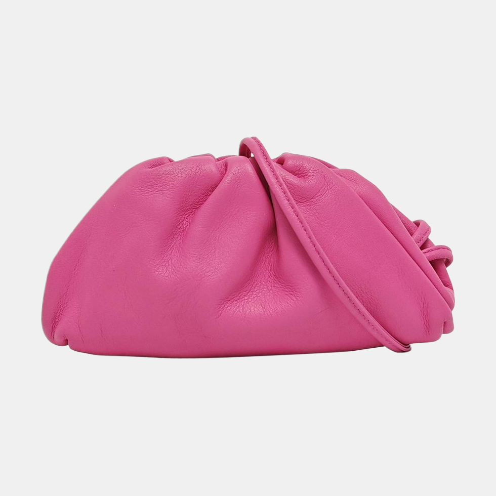 The Pouch Lambskin Red