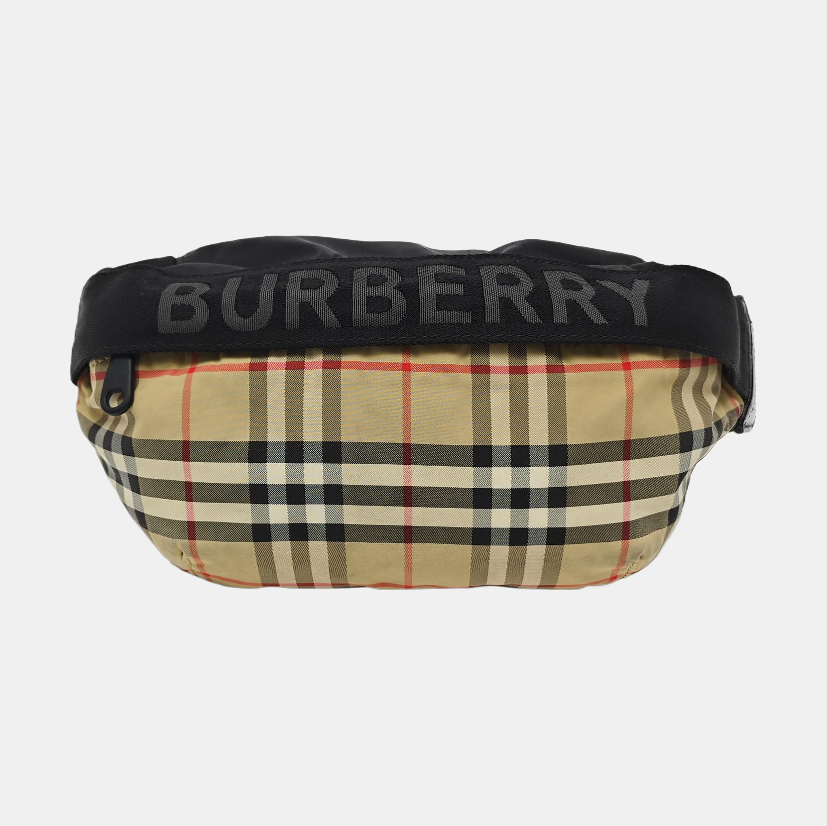 Fabric Belt Bag Brown