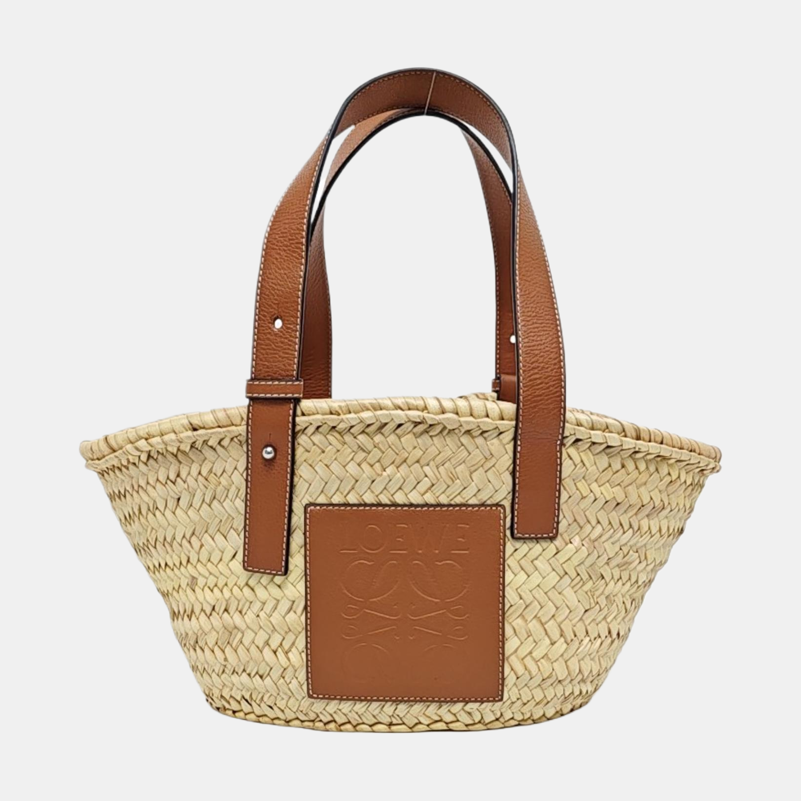 Basket Straw Beige