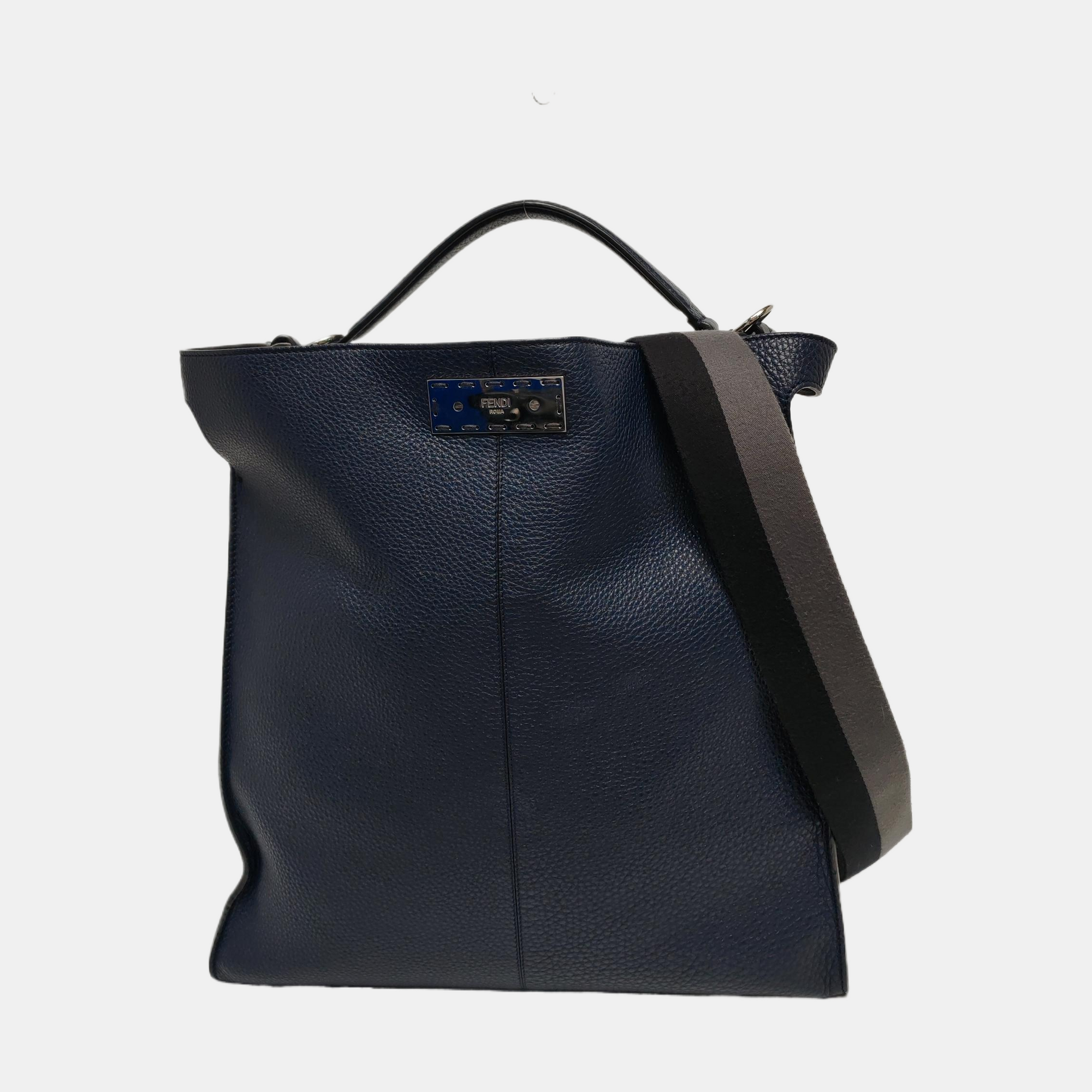 Authenticated pre-owned  Peekaboo Calfskin Blue - Tote Bag at Looply