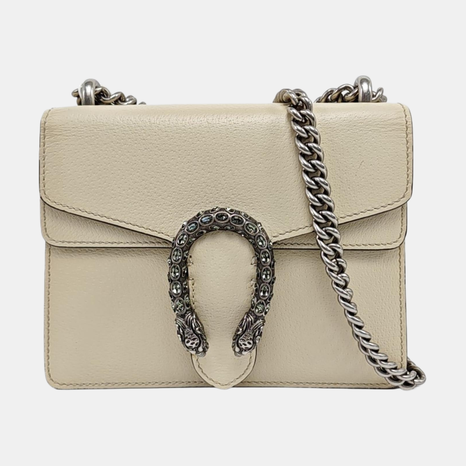 Dionysus Mini Calfskin White