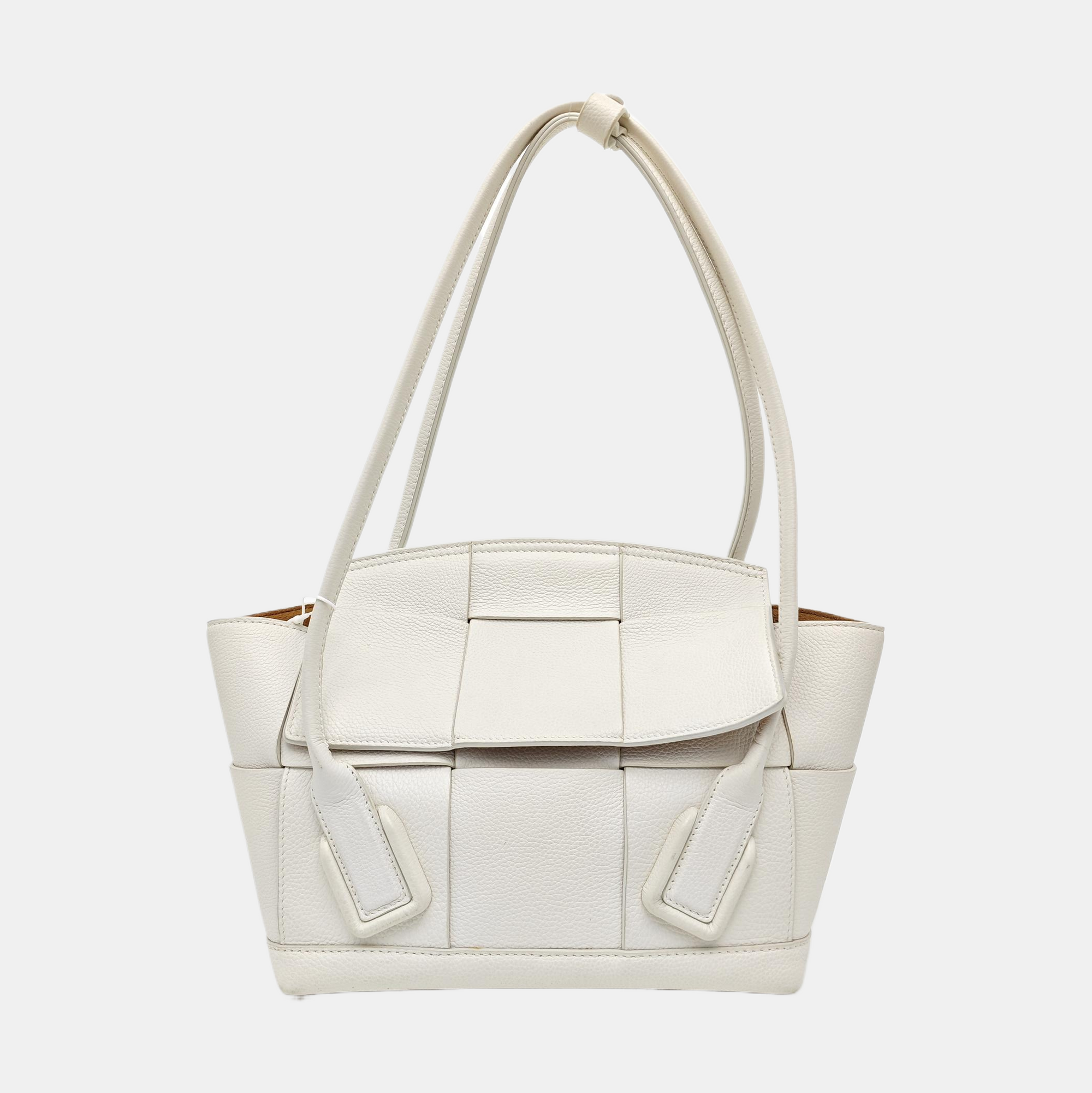 Arco Small Calfskin White