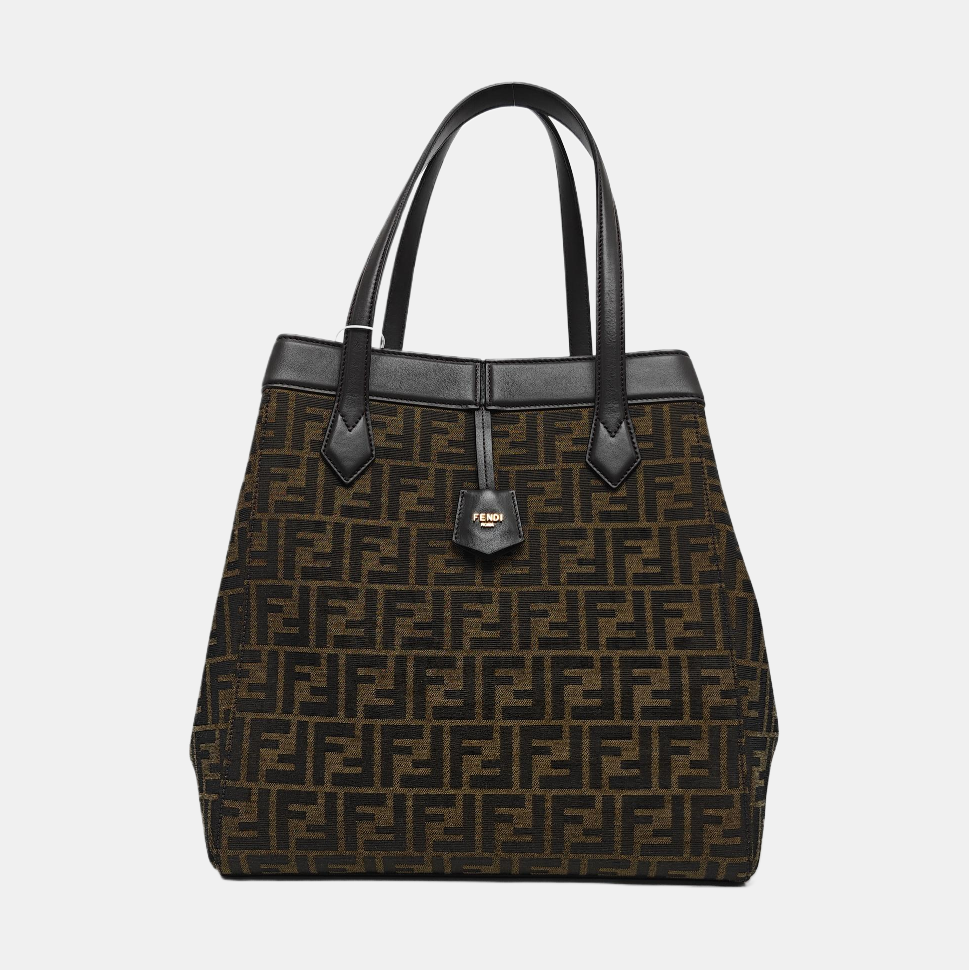 Canvas Shoulder Bag Brown