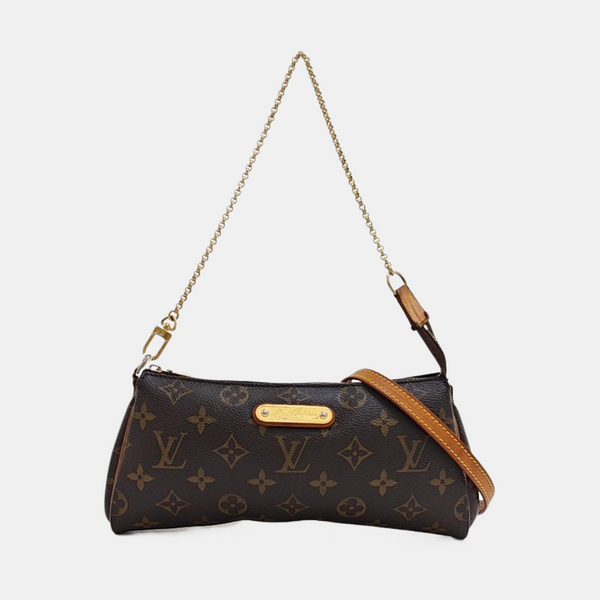 EVA Monogram Coated Canvas Brown