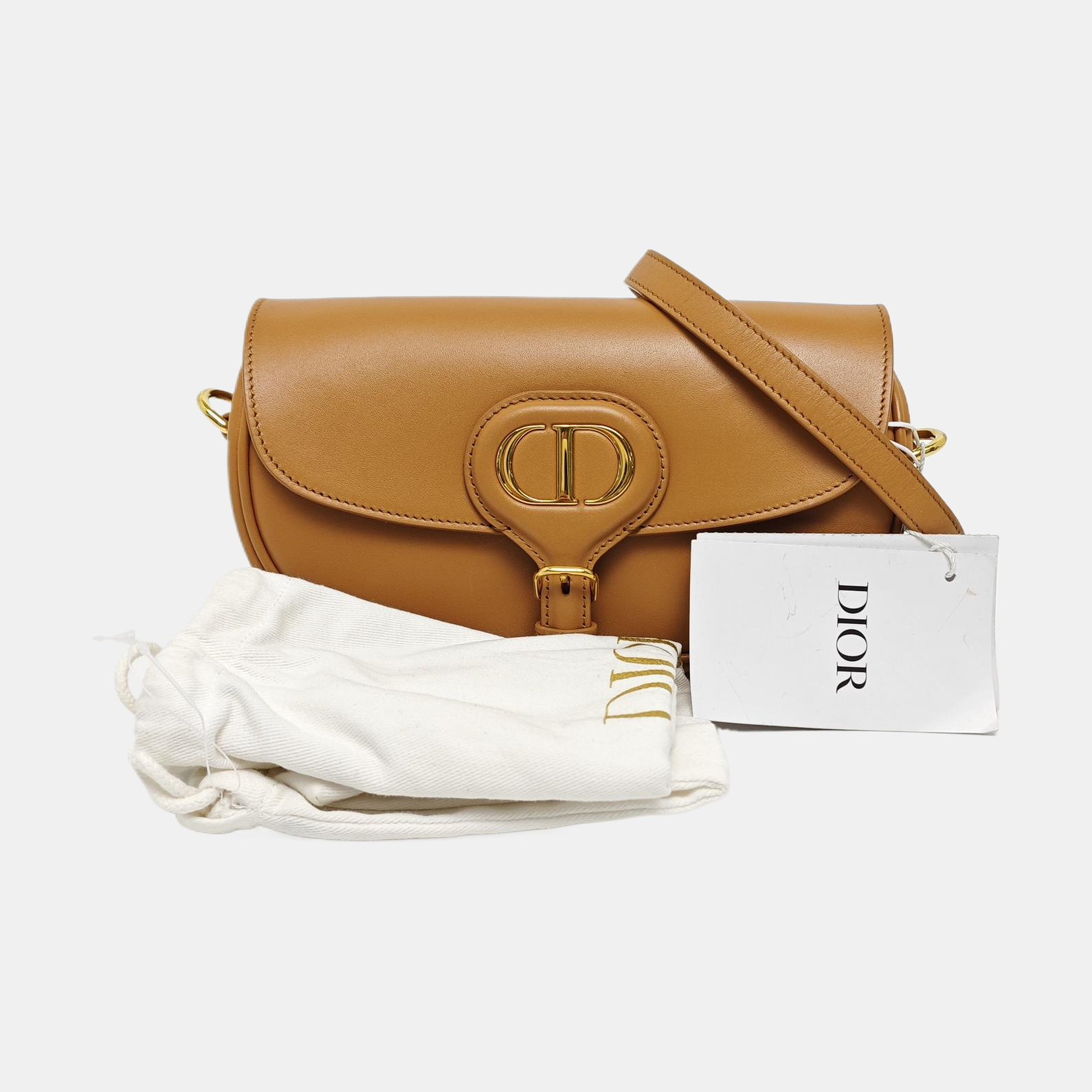 Authenticated pre-owned  Bobby Calfskin Brown - Shoulder Bag at Looply
