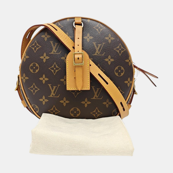 BOITE CHAPEAU MM Monogram Coated Canvas Brown