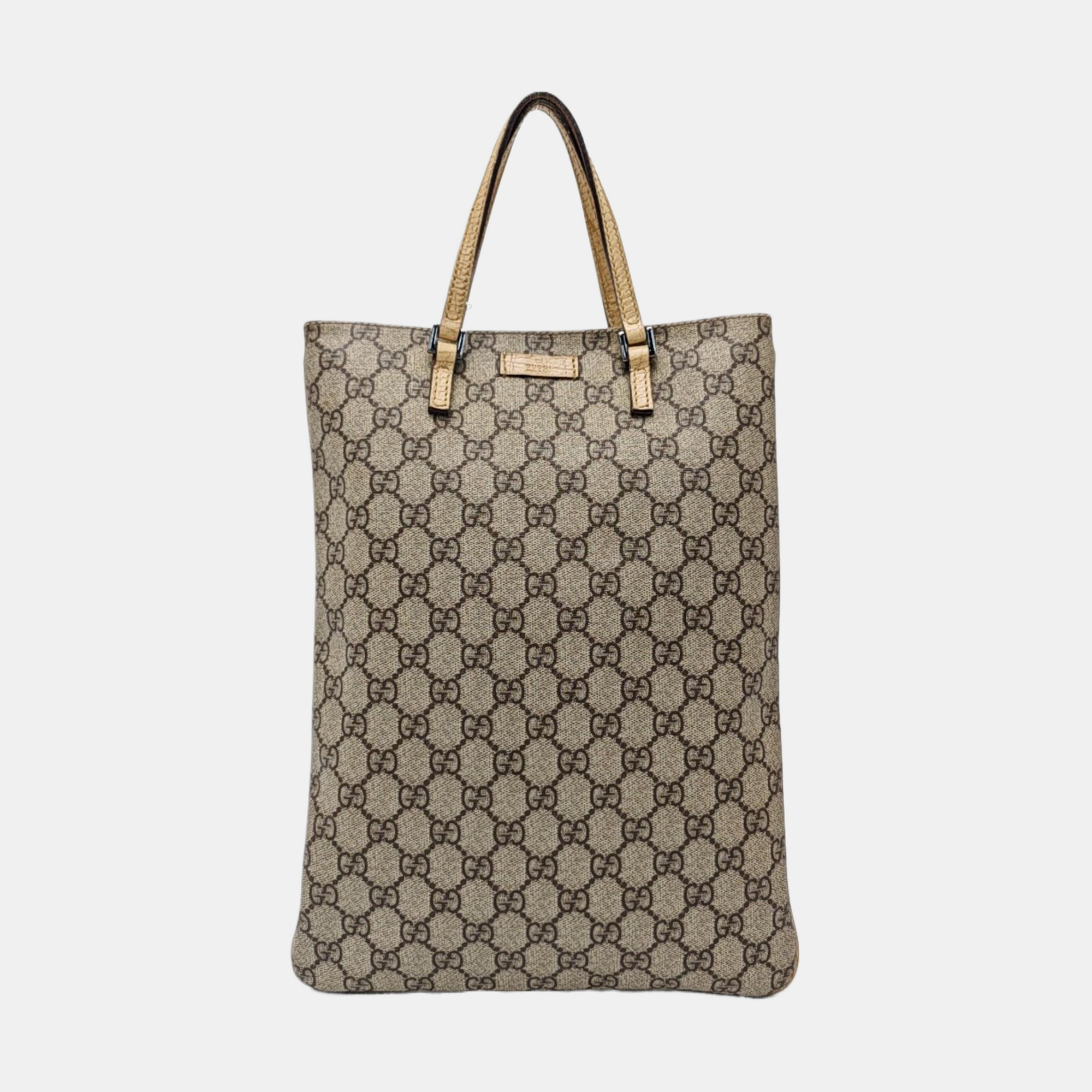 Monogram Coated Canvas Top Handle Bag Black