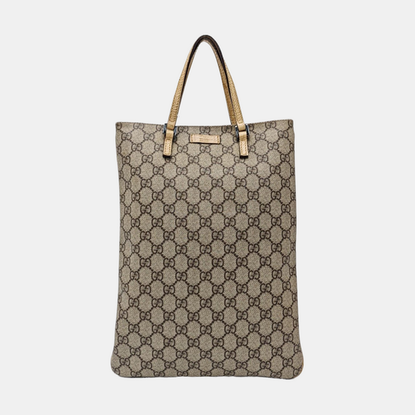 Monogram Coated Canvas Top Handle Bag Black