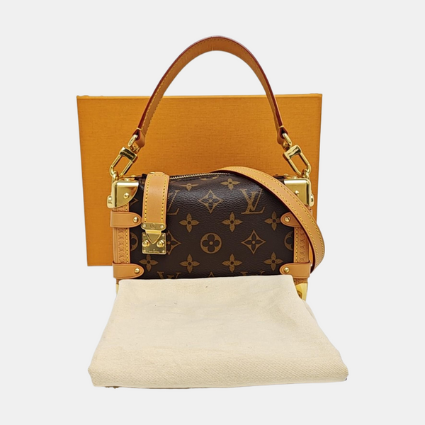 SIDE TRUNK PM Monogram Coated Canvas Brown
