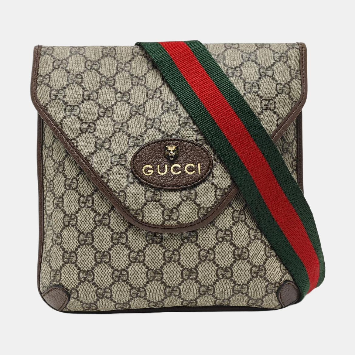 Neo Vintage Monogram Coated Canvas Brown
