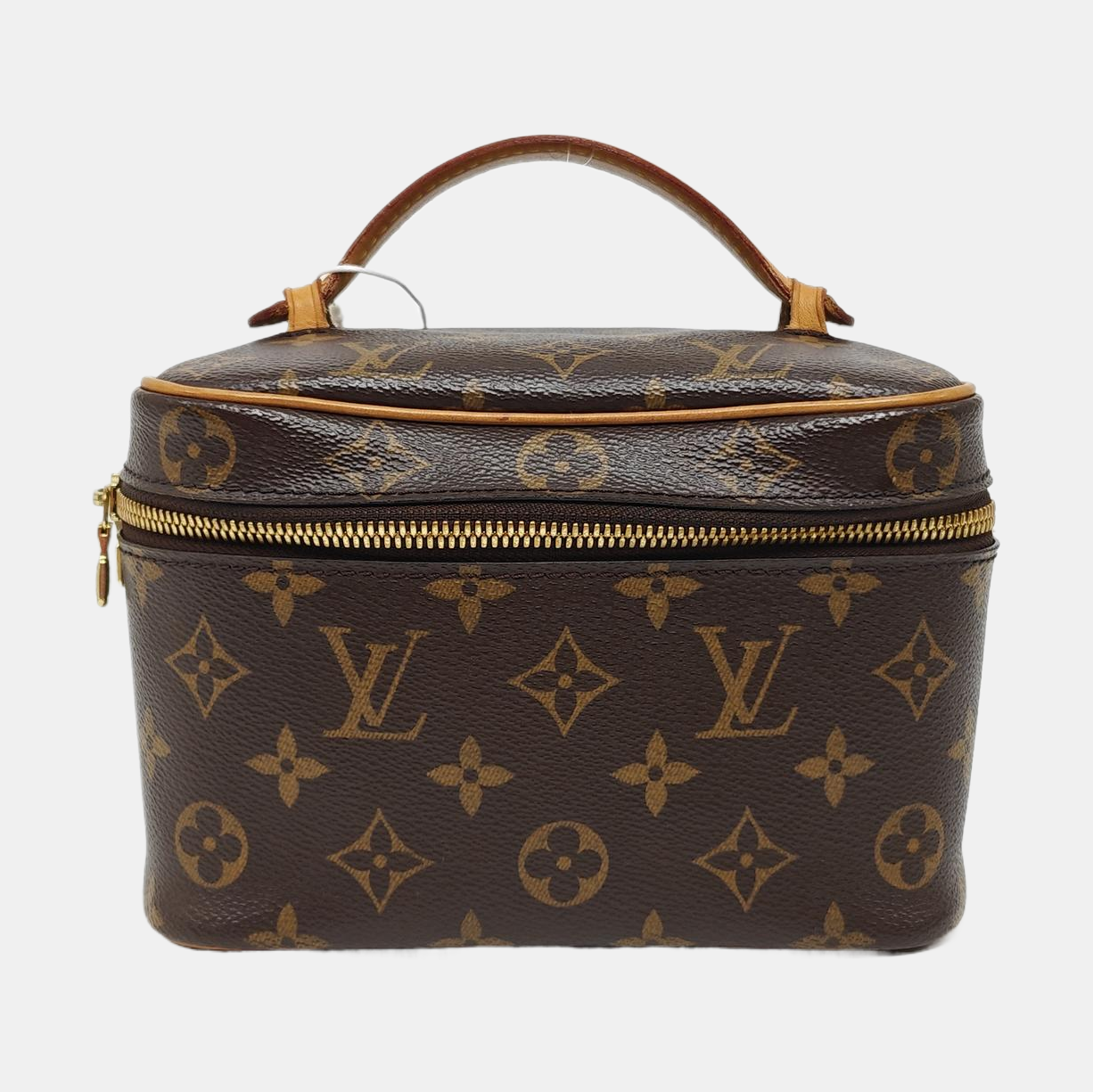 NICE Mini Monogram Coated Canvas Brown