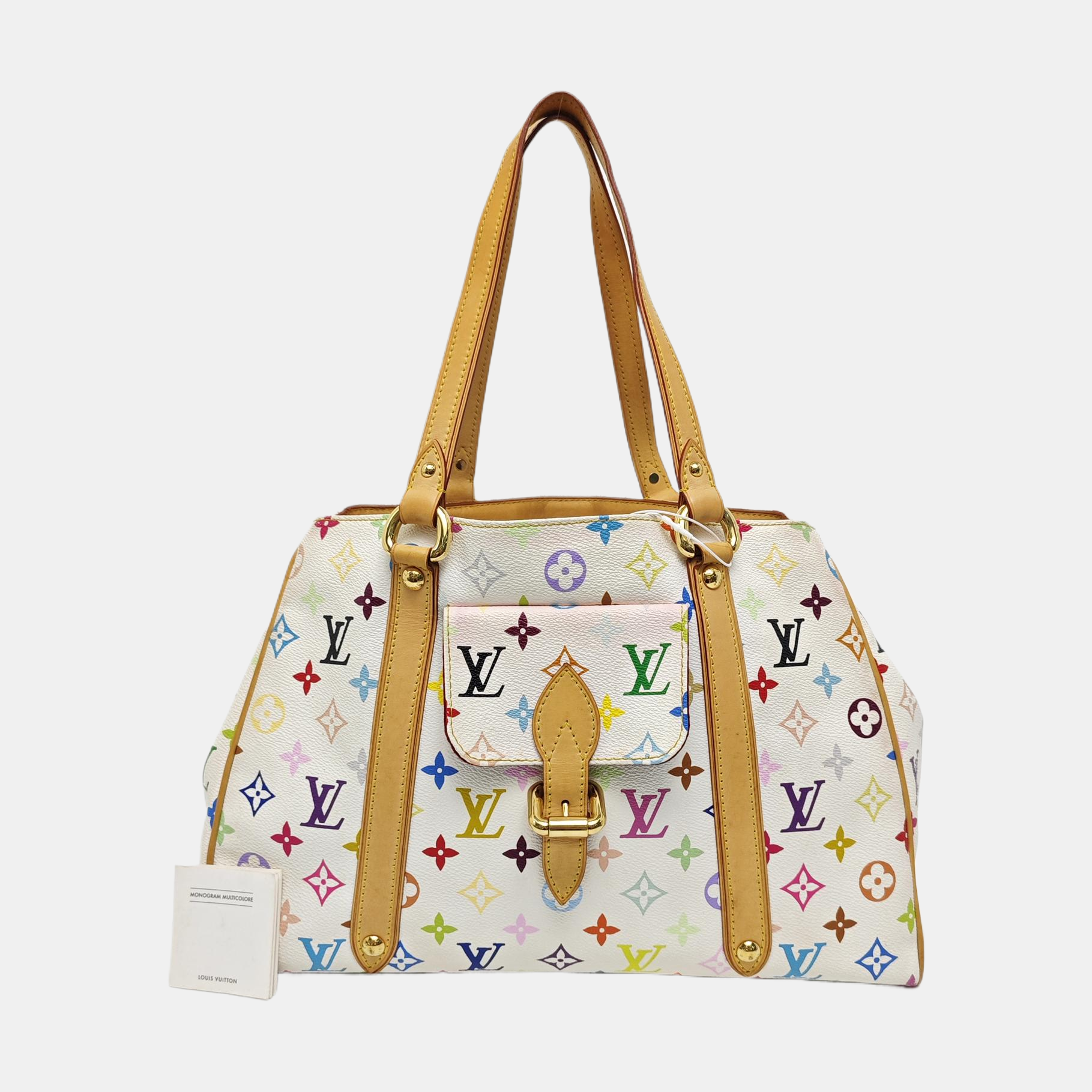 LV × TM AURELIA Monogram Coated Canvas White