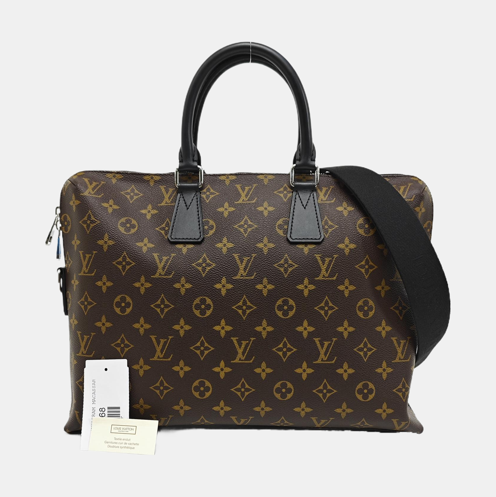 PORTE-DOCUMENTS Monogram Coated Canvas Brown