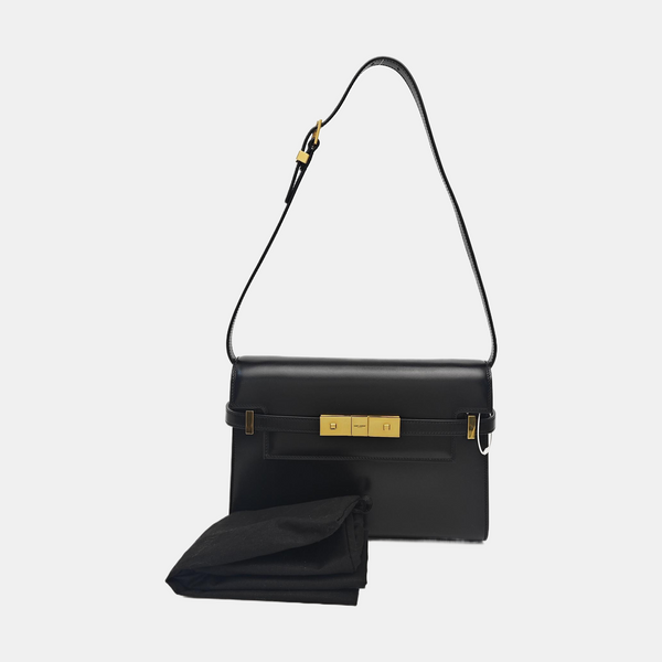 MANHATTAN Small Calfskin Black