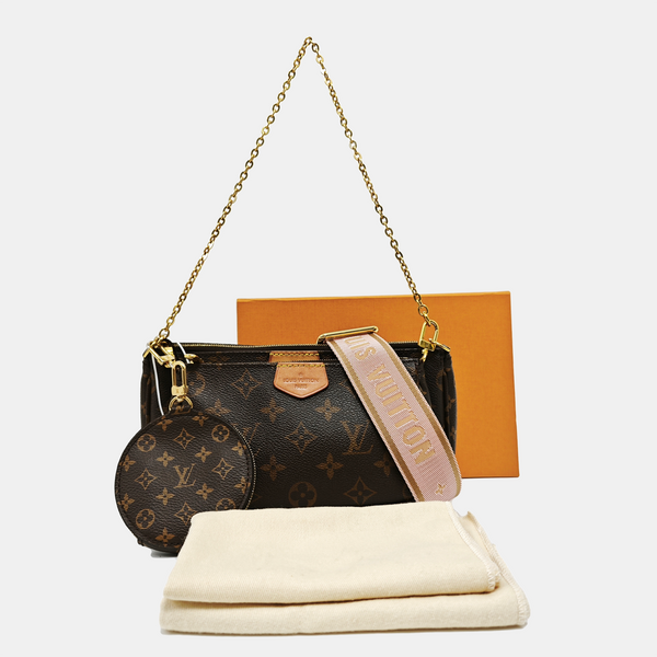MULTI Monogram Coated Canvas Brown