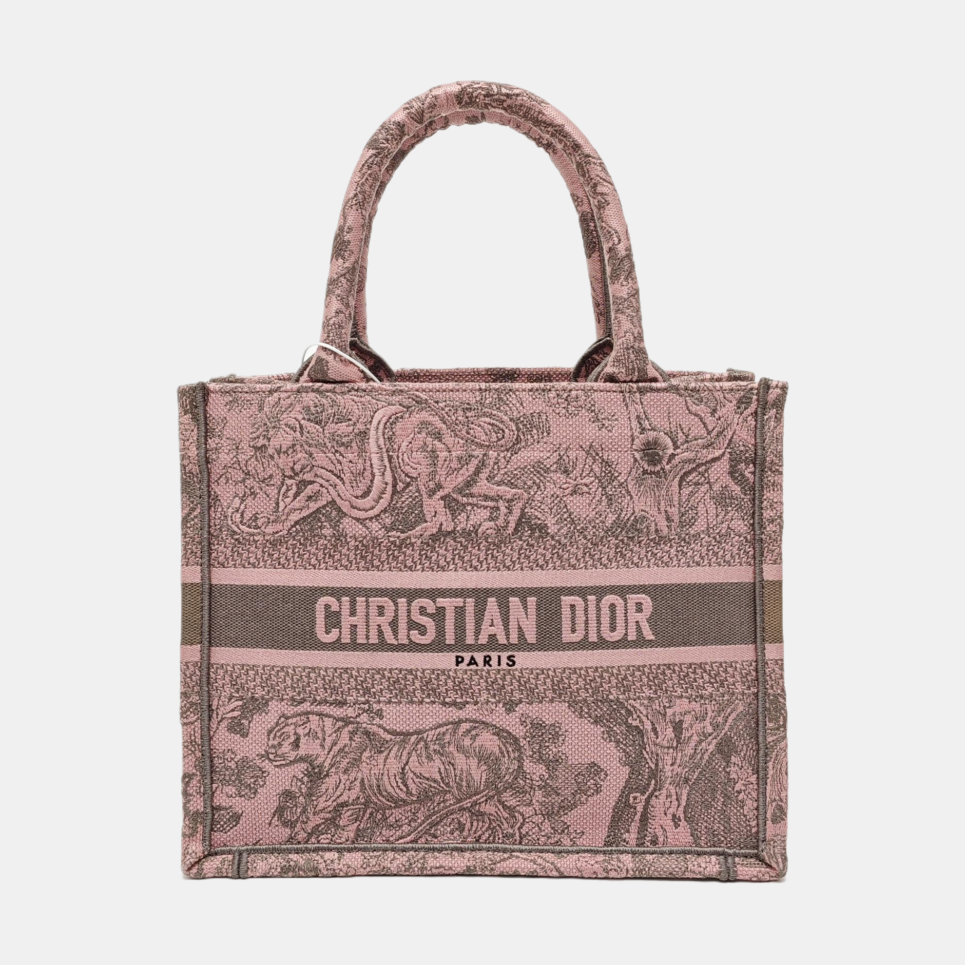 Book Tote Small Canvas Multicolor