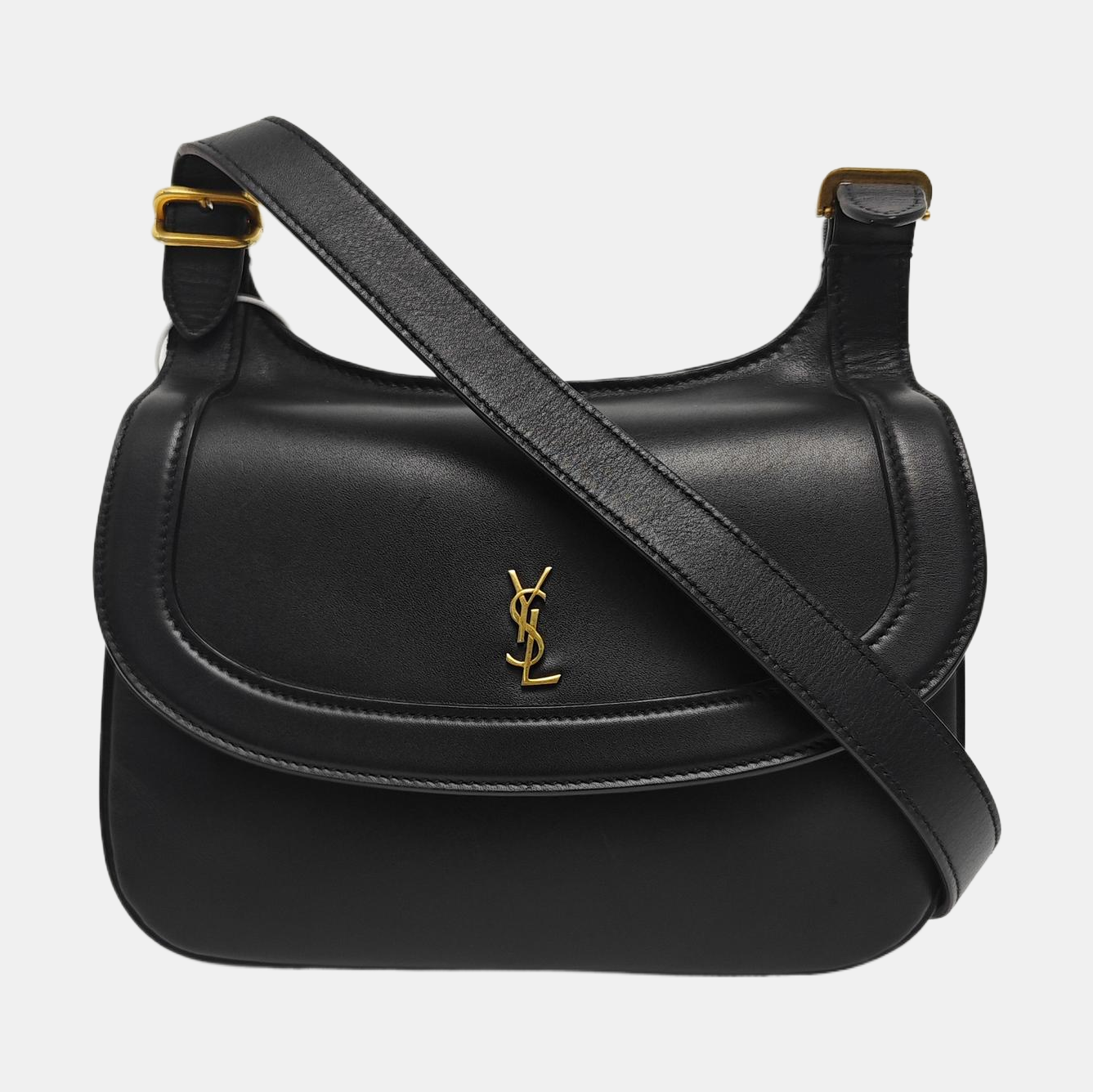 MONOGRAM Medium Calfskin Black