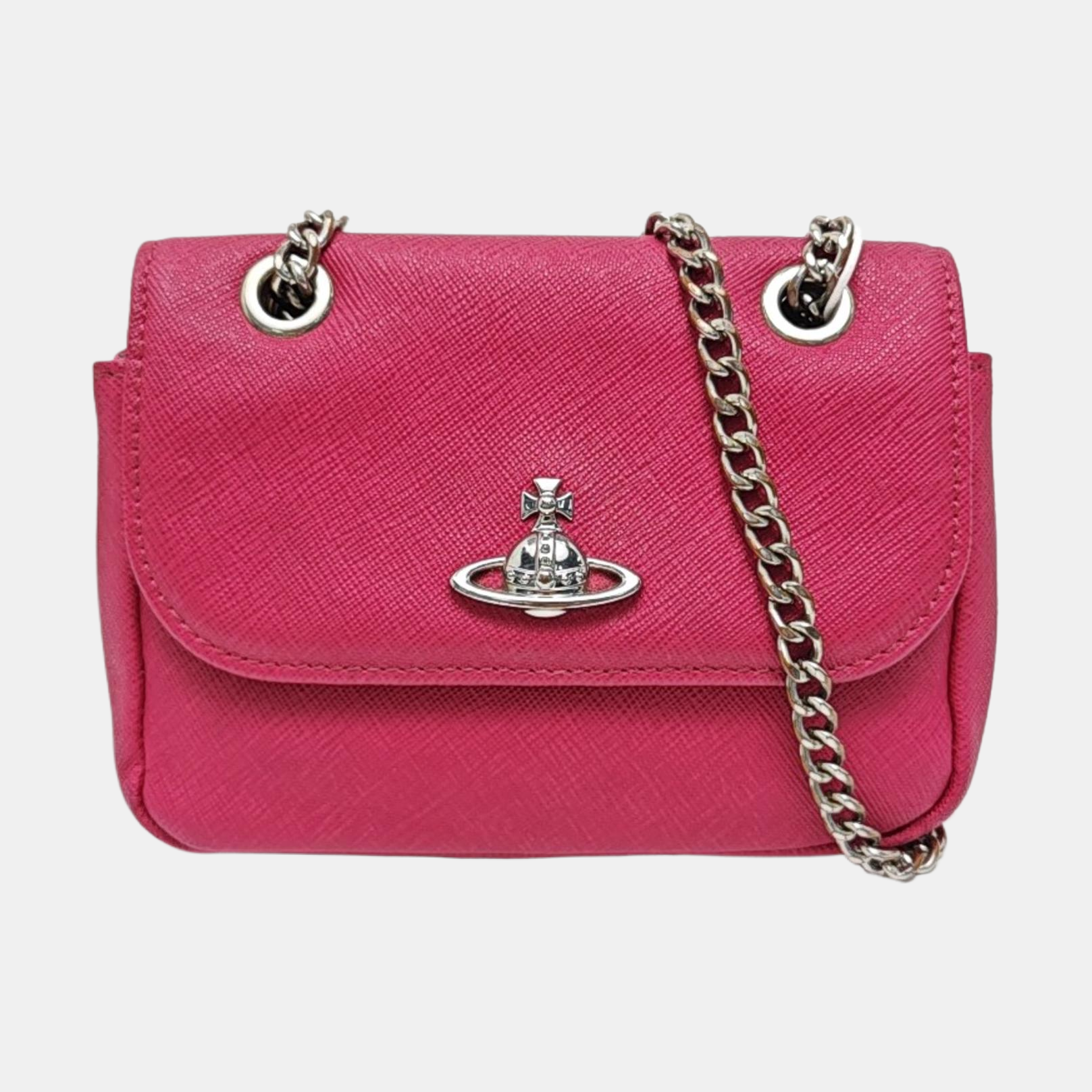 Calfskin Shoulder Bag Red