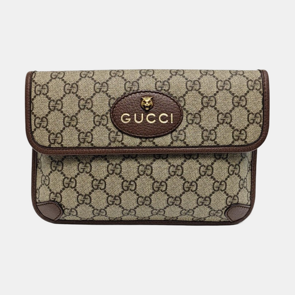 Neo Vintage Monogram Coated Canvas Beige