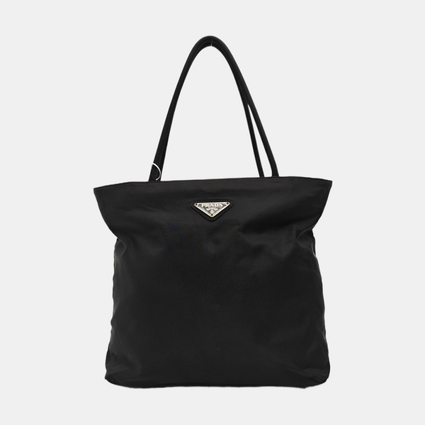 Nylon Tote Bag Black