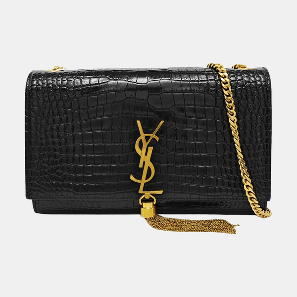 KATE Medium Calfskin Black