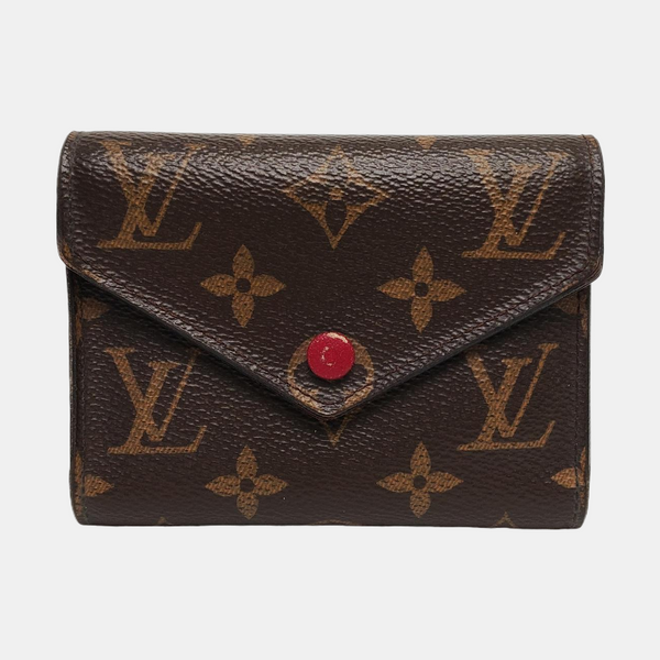 VICTORINE Monogram Coated Canvas Brown Wallet