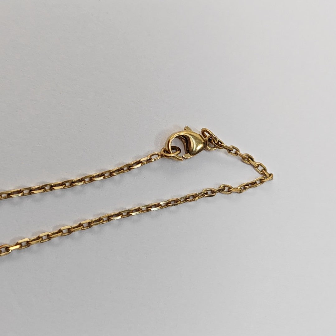 Collar O'kelly metálico dorado