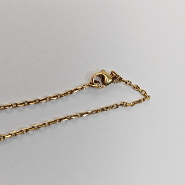 Collar O'kelly metálico dorado