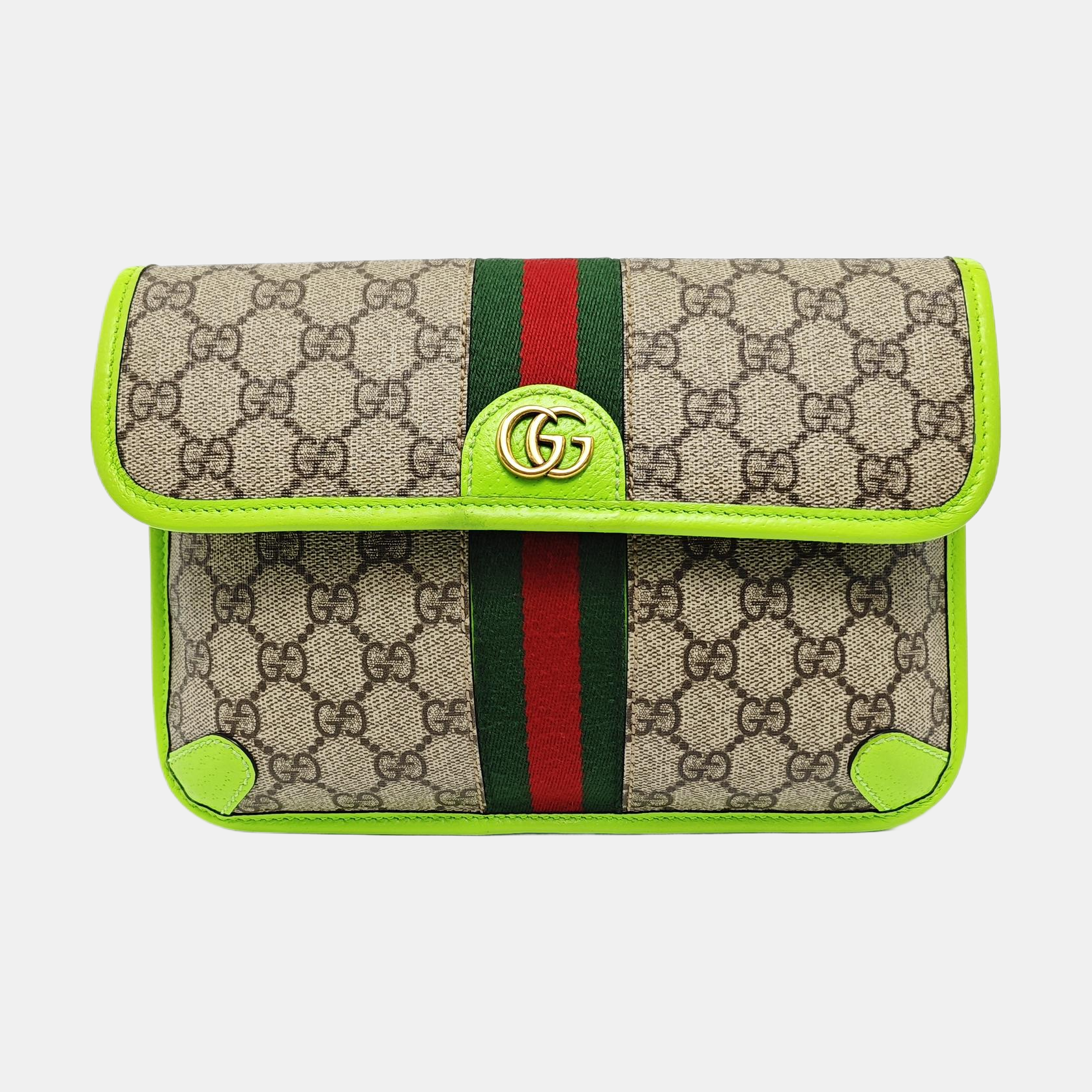 Neo Vintage Small Monogram Coated Canvas Beige